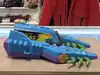 jouet figurine  jet ski footski - teenage mutant ninja  turtles - 1988 - playmates toys