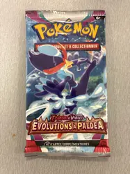 livre carte à collectionner pokémon display evolution à paldea ev02
