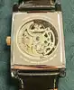 montre pierre lannier tonneau 306c4 - automatique - bracelet cuir