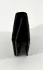 portefeuille gucci bicolore gg marmont en cuir noir et toile beige