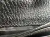 portefeuille gucci bicolore gg marmont en cuir noir et toile beige