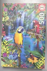 puzzle 500 pièces - paradis tropical - educa