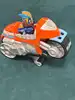 vehicule + figurine zuma moto pups paw patrol