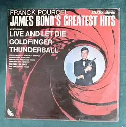 vinyle franck pourcel - james bond's greatest hits (1973)