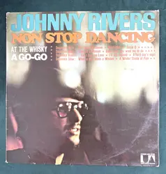 vinyle johnny rivers - non stop dancing at the whisky a go - go (1982)