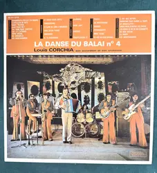 vinyle louis corchia son accordéon, son orchestre et ses chanteurs - la danse du balai n° 4