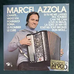 vinyle marcel azzola et son ensemble - marcel azzola chante... (1973)