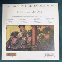 vinyle maurice andré - le livre d'or de la trompette (1977)