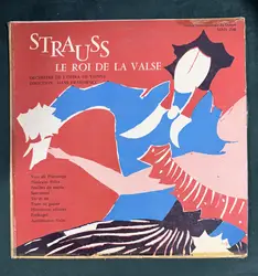 vinyle orchester der wiener staatsoper - strauss - le roi de la valse (1959)