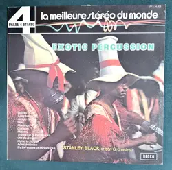 vinyle stanley black, son orchestre et ses choeurs - exotic percussion (1982)