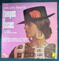 vinyle tito leonti et son orchestre typique - tangos et pasos