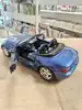 voiture miniature 1/18 burago bmw m roadster 1996 - bleu