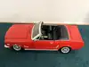 voiture miniature 1/18 solido ford mustang - 1964 - rouge