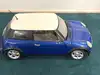 voiture miniature 1/18 solido new mini - bleu