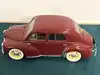 voiture miniature 1/18 solido renault 4 cv - 1997 - rouge bordeaux