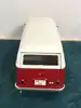 voiture miniature 1/19 solido vw combi - 1966 - rouge et blanc