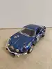 voiture miniature 1/24 burago alpine a110 - bleu