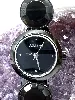 montre agatha bracelet pierres noires