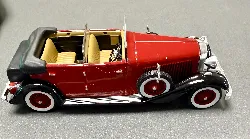 vehicule miniature 1/43 altaya hispano suiza h6c 1934
