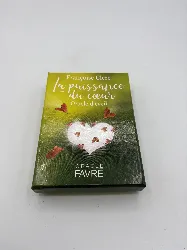 livre la puissance du coeur - oracle d'éveil - avec 42 cartes illustrées