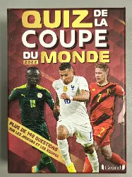 livre mon quiz de la coupe du monde 2022