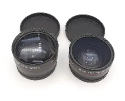 lot d'adaptateurs d'objectif vivitar hd4 mc af 2,2x téléconvertisseur 0,43x grand angle macro