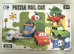 puzzle rail car