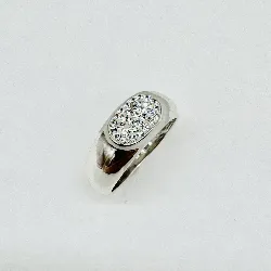 bague agatha argent avec oxydes argent 925 millième (22 ct) 3,04g