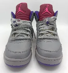 baskets jordan 5 ciment gris rose