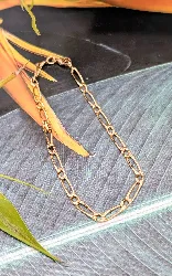 bracelet maille cheval or 750 millième (18 ct) 5,04g