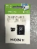 carte mémoire flash sony sr8uya (adaptateur microsdhc - sd inclus(e)) - 8 go - uhs class 1 / class10 - microsdhc uhs - i