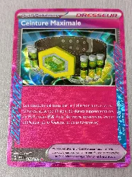 carte pokémon ceinture maximale 117/131