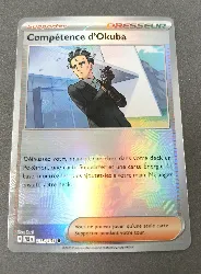 carte pokémon compétence d'okuba 115/131 pokéball