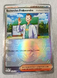 carte pokémon recherches professorales professeur orme 123/131 pokéball