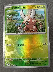 carte pokémon scarabrute 003/131 pokéball