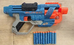 jouet nerf pistolet nerf elite 2.0, blaster commander rc-6