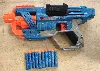 jouet nerf pistolet nerf elite 2.0, blaster commander rc-6