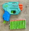 jouet nerf pistolet - nerf elite 2.0, blaster trio sd-3
