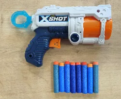 jouet nerf pistolet zuru - xshot - excel - fury