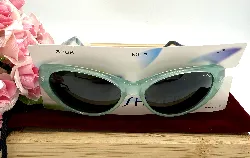 lunette de soleil shiseido monture verte