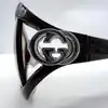 lunettes de soleil gucci gg 2995/s ornées du logo gucci avec des verres marron clair