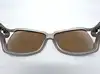 lunettes de soleil gucci gg 2995/s ornées du logo gucci avec des verres marron clair