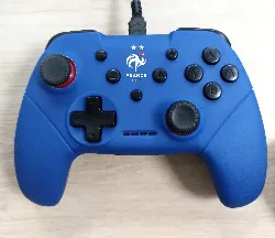 manette filaire konix fff bleu - pour nintendo switch