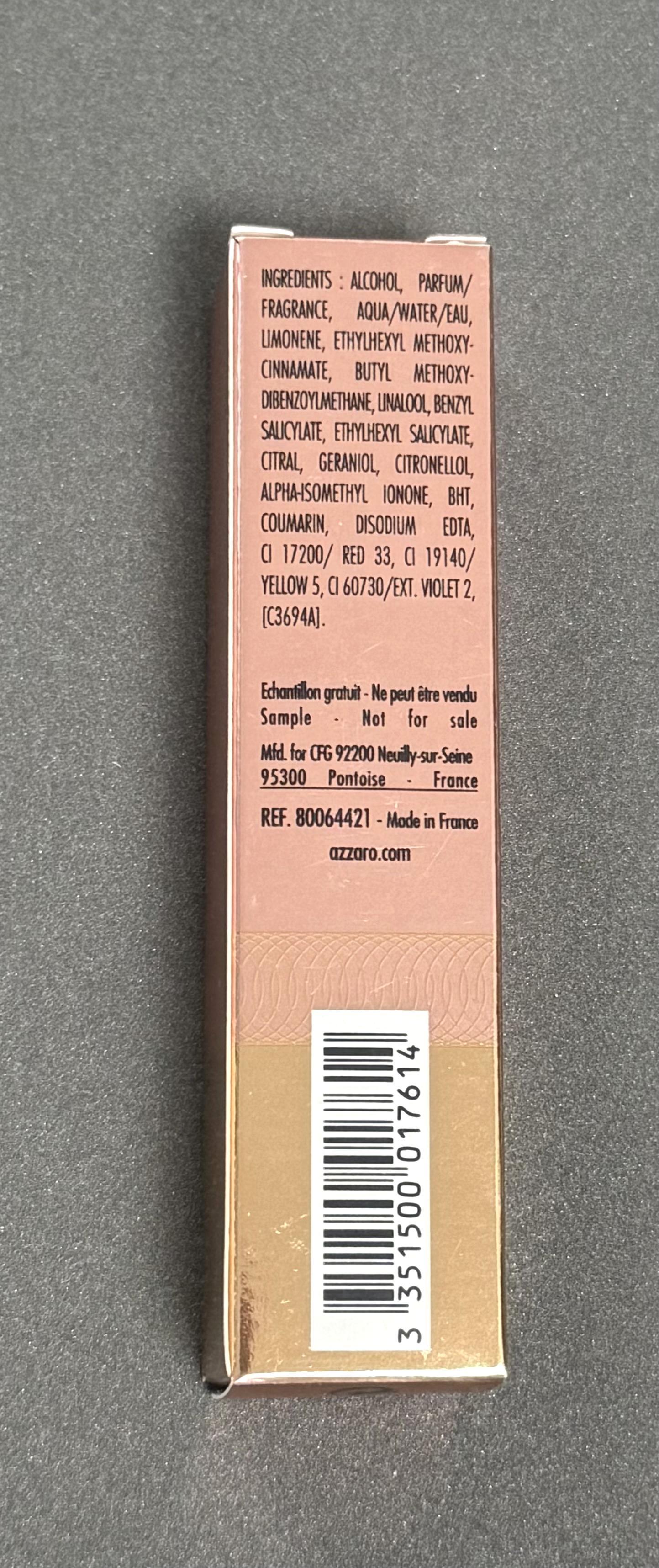 Miniature Azzaro Wanted Girl Tonic Eau de toilette spray 7.5ML 