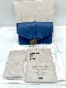 porte cartes jimmy choo bria en cuir bleu jean