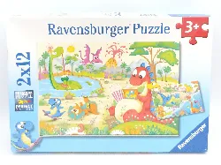 puzzle mes dinos préférés 2x12p