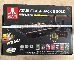 atgames atari flashback 8 gold - activision edition - jeu tv plug - and - play - hd - noir