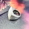 bague agatha argent et nacre  argent 925 millième (22 ct) 14,37g