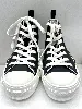 baskets dior montantes b23 en toile et cuir noires t38