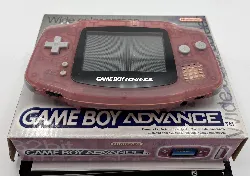 console nintendo game boy advance magma : rouge transparente